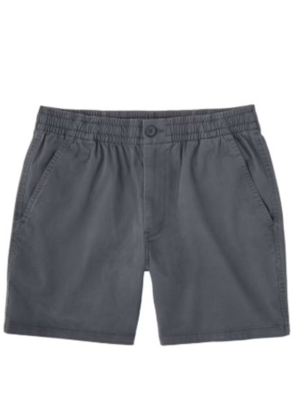 Member's Mark Men's Cotton Pull-On Shorts Charcoal Gray Multiple Sizes
